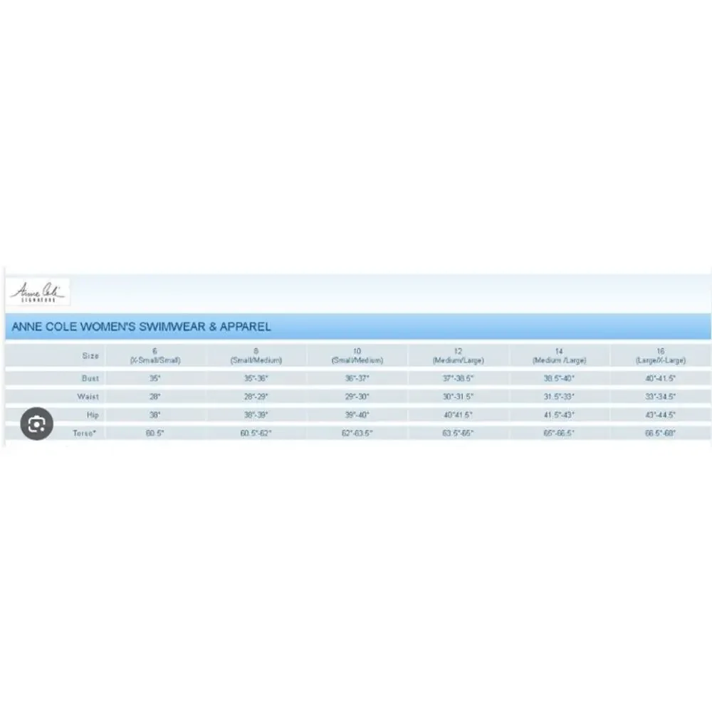 Anne Cole Swimsuit Tankini Top Womens Large Swim Underwire Plunge Ruching Black - Picture 8 of 8